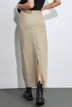 Load image into Gallery viewer, MY LOVE MINE ALL MINE WOVEN MIDI SKIRT

