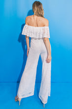 Load image into Gallery viewer, FATE INTERVENES WOVEN LACE JUMPSUIT

