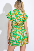 Load image into Gallery viewer, I CAN TAKE YOU THERE WOVEN ROMPER
