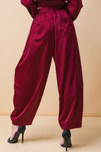 Load image into Gallery viewer, POWERFUL CHARM WOVEN SATIN PANTS
