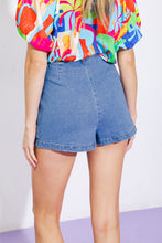 Load image into Gallery viewer, SUNNY ROMANCE DENIM SKORT
