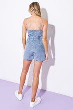 Load image into Gallery viewer, EPIPHANY MOMENT DENIM ROMPER
