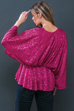 Load image into Gallery viewer, START OF FOREVER SEQUIN TOP
