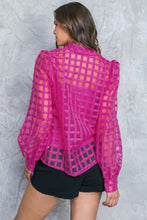Load image into Gallery viewer, FLUTTERING ON WOVEN TOP
