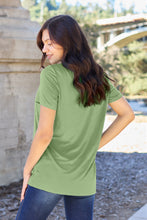 Load image into Gallery viewer, Basic Bae Bamboo Full Size  V-Neck Short Sleeve T-Shirt
