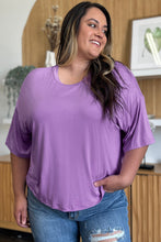 Load image into Gallery viewer, Basic Bae Bamboo Full Size Round Neck Drop Shoulder T-Shirt
