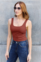 Load image into Gallery viewer, Basic Bae Full Size Square Neck Wide Strap Tank
