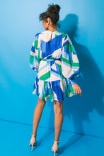 Load image into Gallery viewer, WHISPERS IN THE WIND WOVEN MINI DRESS
