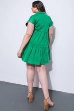 Load image into Gallery viewer, NO DULL MOMENTS DENIM MINI DRESS
