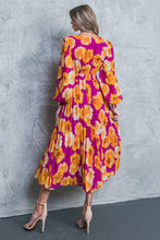 Load image into Gallery viewer, LOOK AT HER FLORAL WOVEN MIDI DRESS
