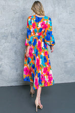 Load image into Gallery viewer, FIND YOUR FLOWERS WOVEN MIDI DRESS
