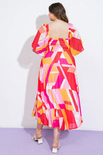 Load image into Gallery viewer, STILL IN TO YOU WOVEN MIDI DRESS
