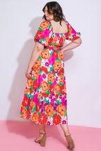 Load image into Gallery viewer, EVERYONE&#39;S DESIRE WOVEN MIDI DRESS
