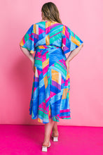 Load image into Gallery viewer, PRACTICING LOVE WOVEN MIDI DRESS
