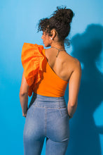 Load image into Gallery viewer, DREAMWORLD OFF THE SHOULDER WOVEN BODYSUIT
