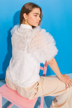 Load image into Gallery viewer, BEAUTIFUL OASIS IVORY WOVEN TOP
