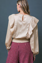 Load image into Gallery viewer, THINK OF ME WOVEN TOP

