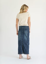 Load image into Gallery viewer, Bria Long Denim Maxi Skirt
