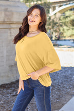 Load image into Gallery viewer, Basic Bae Bamboo Full Size Round Neck Drop Shoulder T-Shirt
