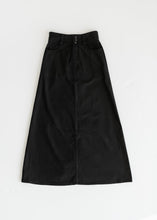 Load image into Gallery viewer, Camellia A-Line Cotton Twill Maxi Skirt
