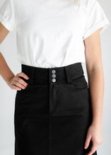 Load image into Gallery viewer, Camellia A-Line Cotton Twill Maxi Skirt

