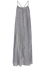 Load image into Gallery viewer, Canggu Maxi Dress - Navy With Stripes
