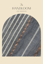 Load image into Gallery viewer, Canggu Maxi Dress - Navy With Stripes
