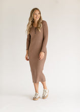 Load image into Gallery viewer, Cassie Knit Midi Dress
