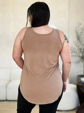 Load image into Gallery viewer, Basic Bae Full Size Round Neck Curved Hem Tank
