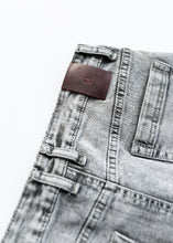 Load image into Gallery viewer, Claire A-line Denim Midi Skirt
