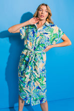 Load image into Gallery viewer, FARAH FRONT WOVEN MIDI DRESS
