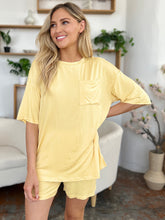Load image into Gallery viewer, Basic Bae Bamboo Full Size Round Neck Drop Shoulder T-Shirt and Shorts Set
