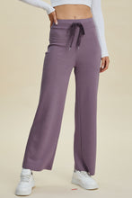 Load image into Gallery viewer, Basic Bae Full Size Air Scuba Drawstring Wide Leg Pants
