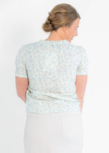 Load image into Gallery viewer, Dempsey Floral Puff Sleeve Top
