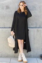 Load image into Gallery viewer, Basic Bae Full Size Open Front Long Sleeve Cover Up

