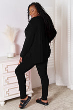 Load image into Gallery viewer, Basic Bae Bamboo Full Size V-Neck Long Sleeve Top and Pants Lounge Set
