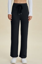 Load image into Gallery viewer, Basic Bae Full Size Air Scuba Drawstring Wide Leg Pants
