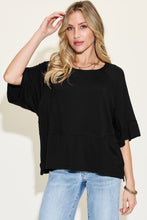 Load image into Gallery viewer, Basic Bae Full Size Bamboo Round Neck Exposed Seam T-Shirt
