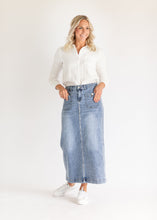 Load image into Gallery viewer, Elin Front Pocket Maxi Skirt
