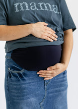 Load image into Gallery viewer, Elise Maternity Maxi Denim Skirt - FINAL SALE
