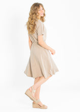 Load image into Gallery viewer, Ella Cinched Waist Midi Dress
