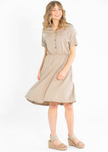 Load image into Gallery viewer, Ella Cinched Waist Midi Dress
