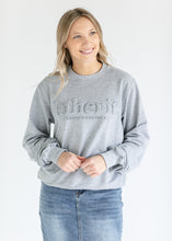 Load image into Gallery viewer, Embossed Inherit Logo Crewneck Sweatshirt
