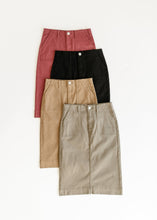 Load image into Gallery viewer, Erica Cotton Twill Midi Skirt
