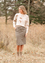 Load image into Gallery viewer, Erica Cotton Twill Midi Skirt
