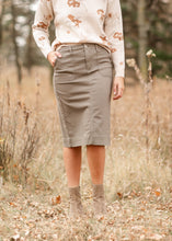 Load image into Gallery viewer, Erica Cotton Twill Midi Skirt
