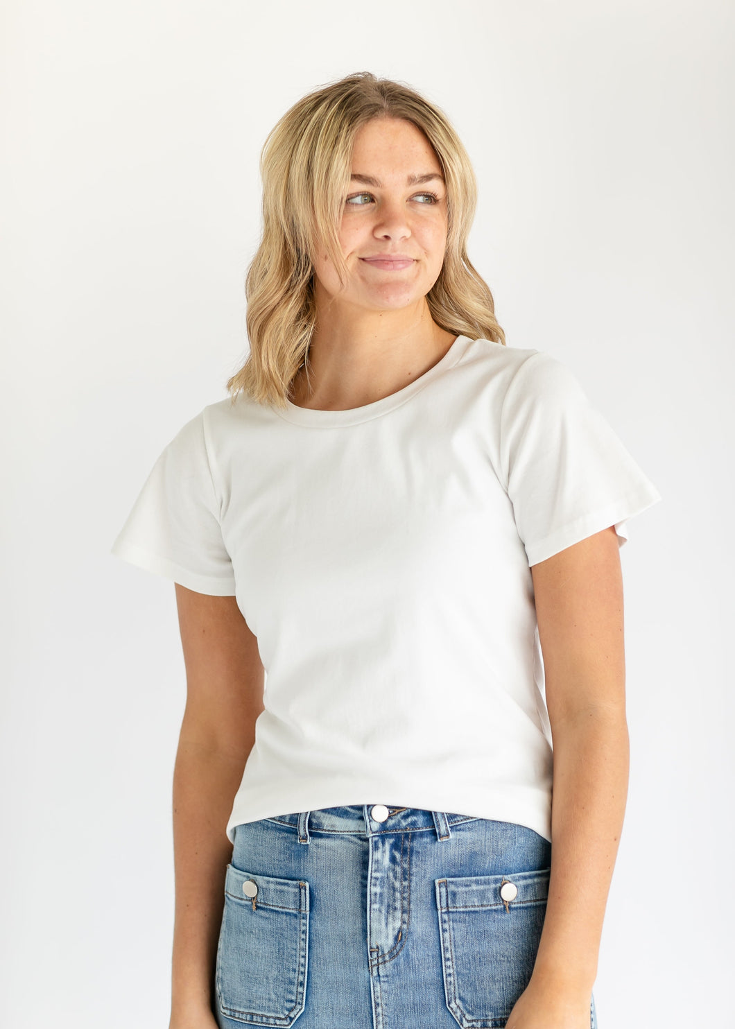 Essential Flutter Sleeve Top