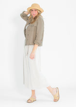 Load image into Gallery viewer, Essential Linen Elastic Waist Maxi Skirt

