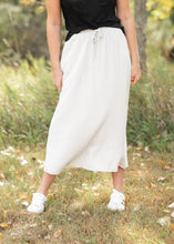Load image into Gallery viewer, Essential Linen Elastic Waist Maxi Skirt
