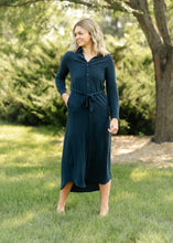 Load image into Gallery viewer, Essential Linen Shirt Dress

